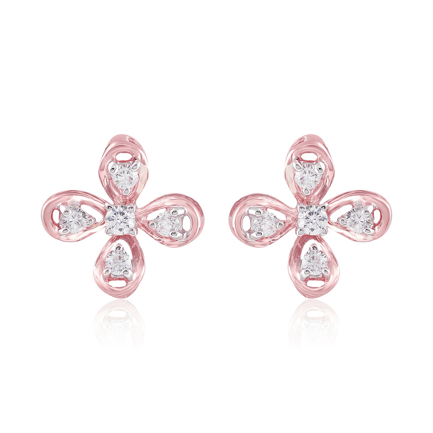 Petunia Diamond Earrings