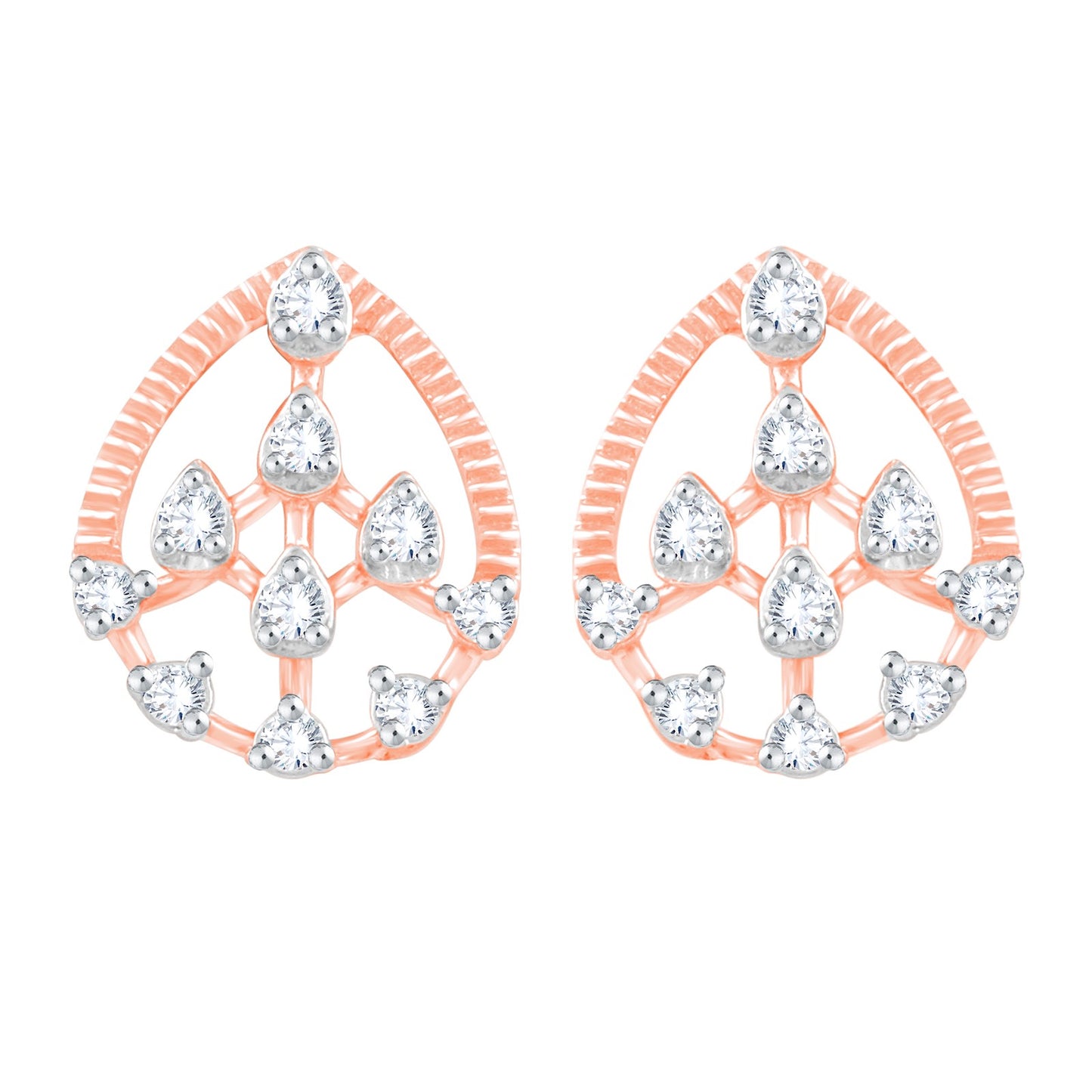 Plume Diamond Earrings