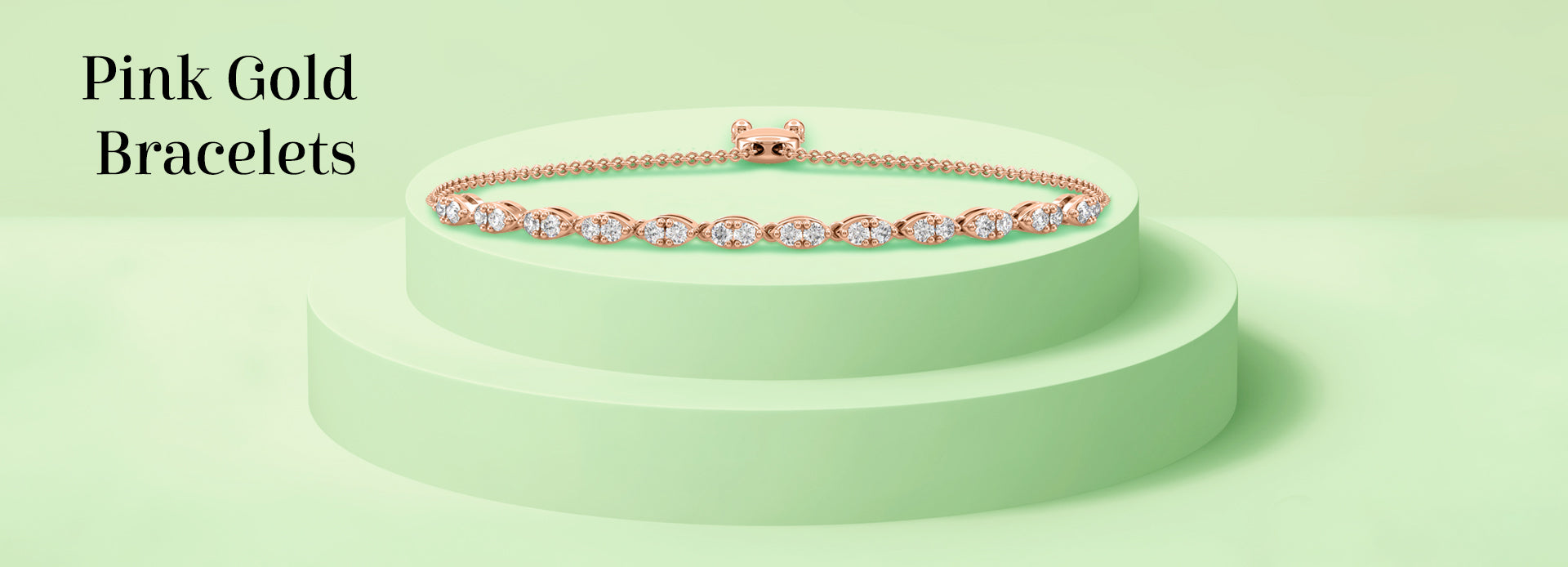 Pink Gold bracelets
