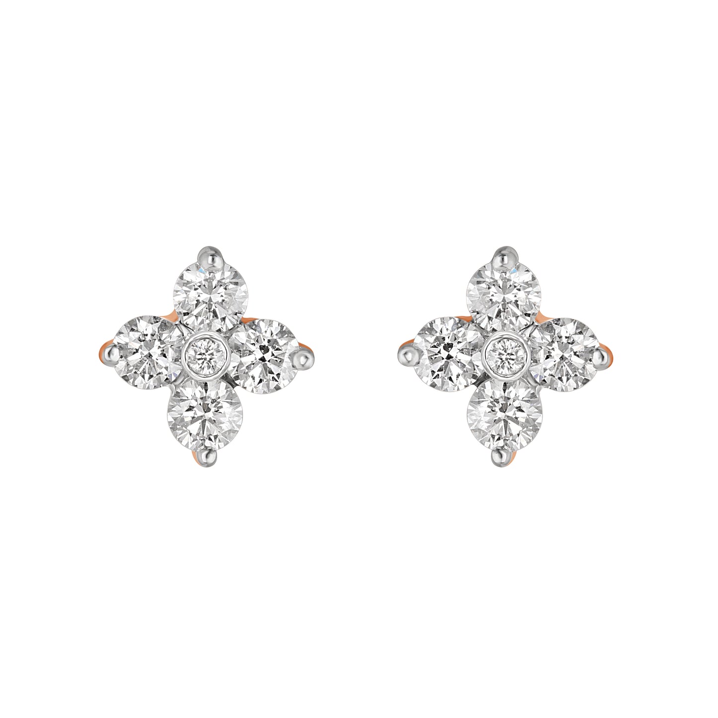 Twinkle Diamond Stud Earrings