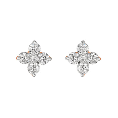 Twinkle Diamond Stud Earrings