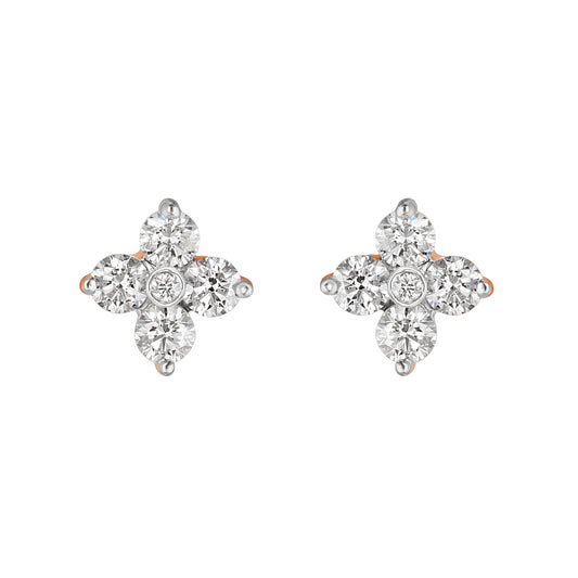 Twinkle Diamond Stud Earrings