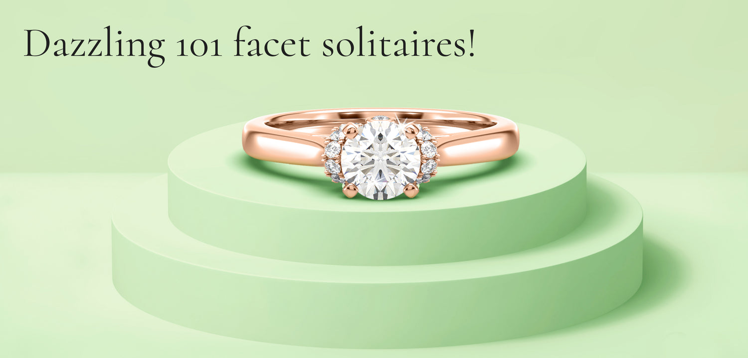 Solitaire jewellery, solitaires, diamond jewelry, diamond rings, special cuts in diamonds