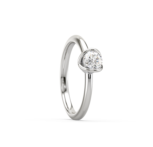 Jaden Nest Solitaire Ring