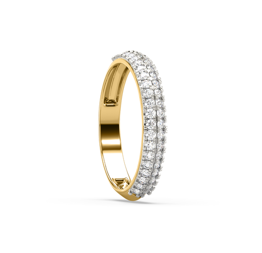Jane Halo Stackable Diamond Ring