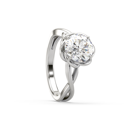 Laila Twirl Solitaire Diamond