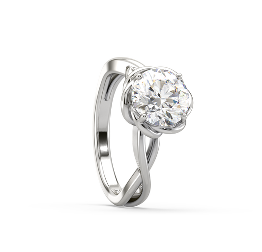 Laila Twirl Solitaire Diamond