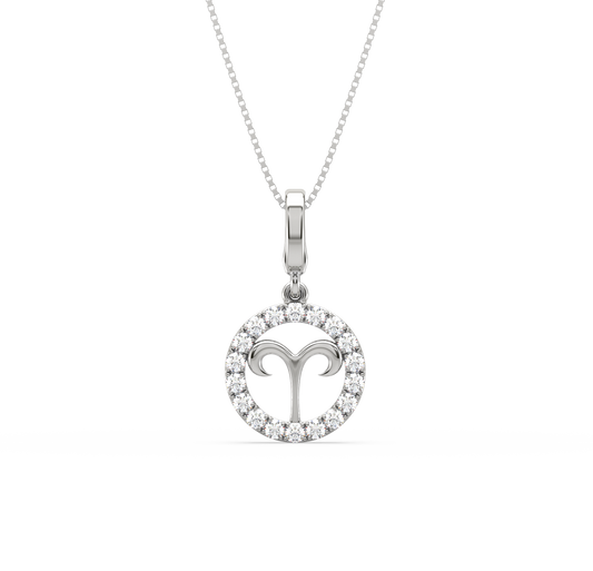 Adriana Aries Zodiac Pendant