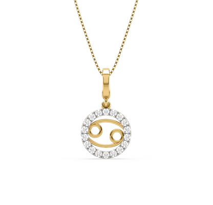 Clementine Cancer Zodiac Pendant