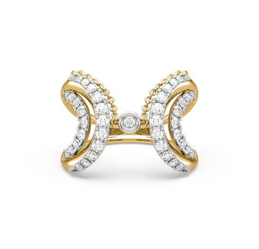 Aurora Fashion Drop Diamond Ring