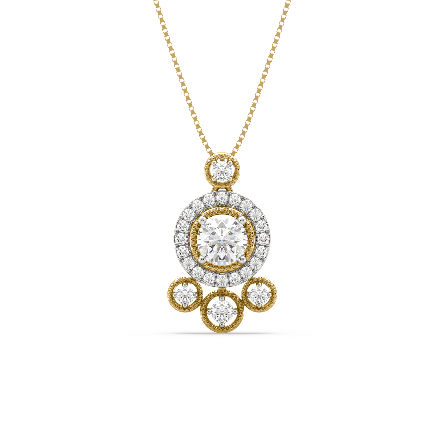 Gene Classic Diamond Pendant