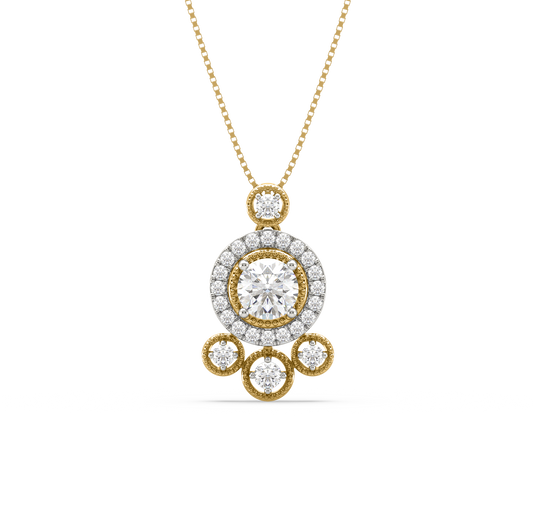 Gene Classic Diamond Pendant