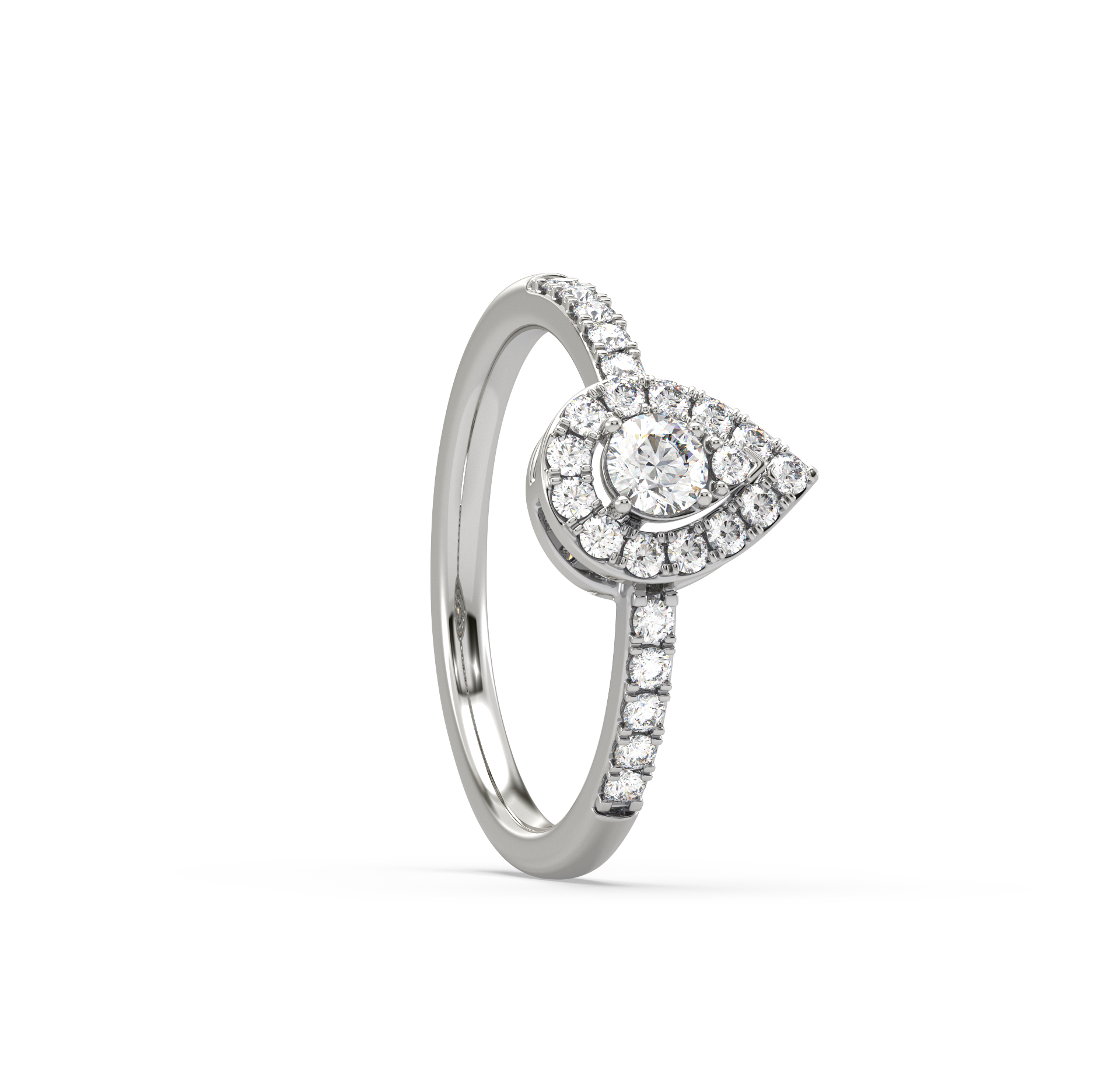 Scarlett Dewdrop Ornate Ring