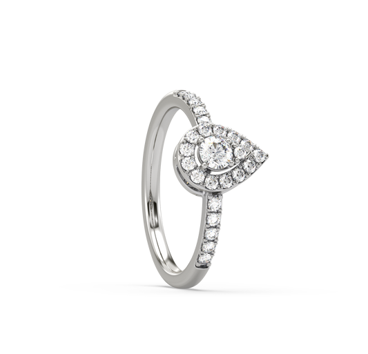 Scarlett Dewdrop Ornate Ring