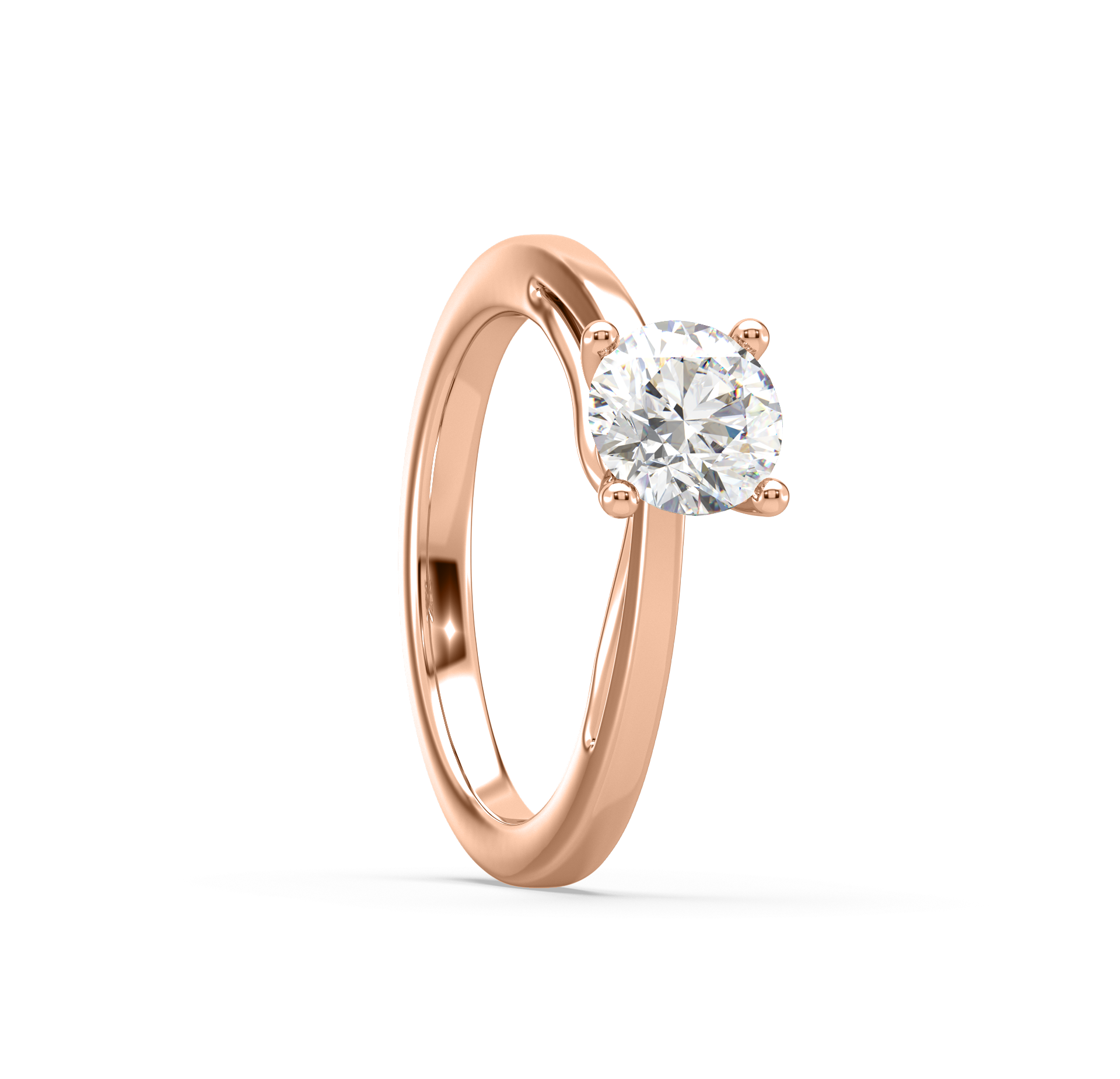 Cora Solitaire Diamond Ring