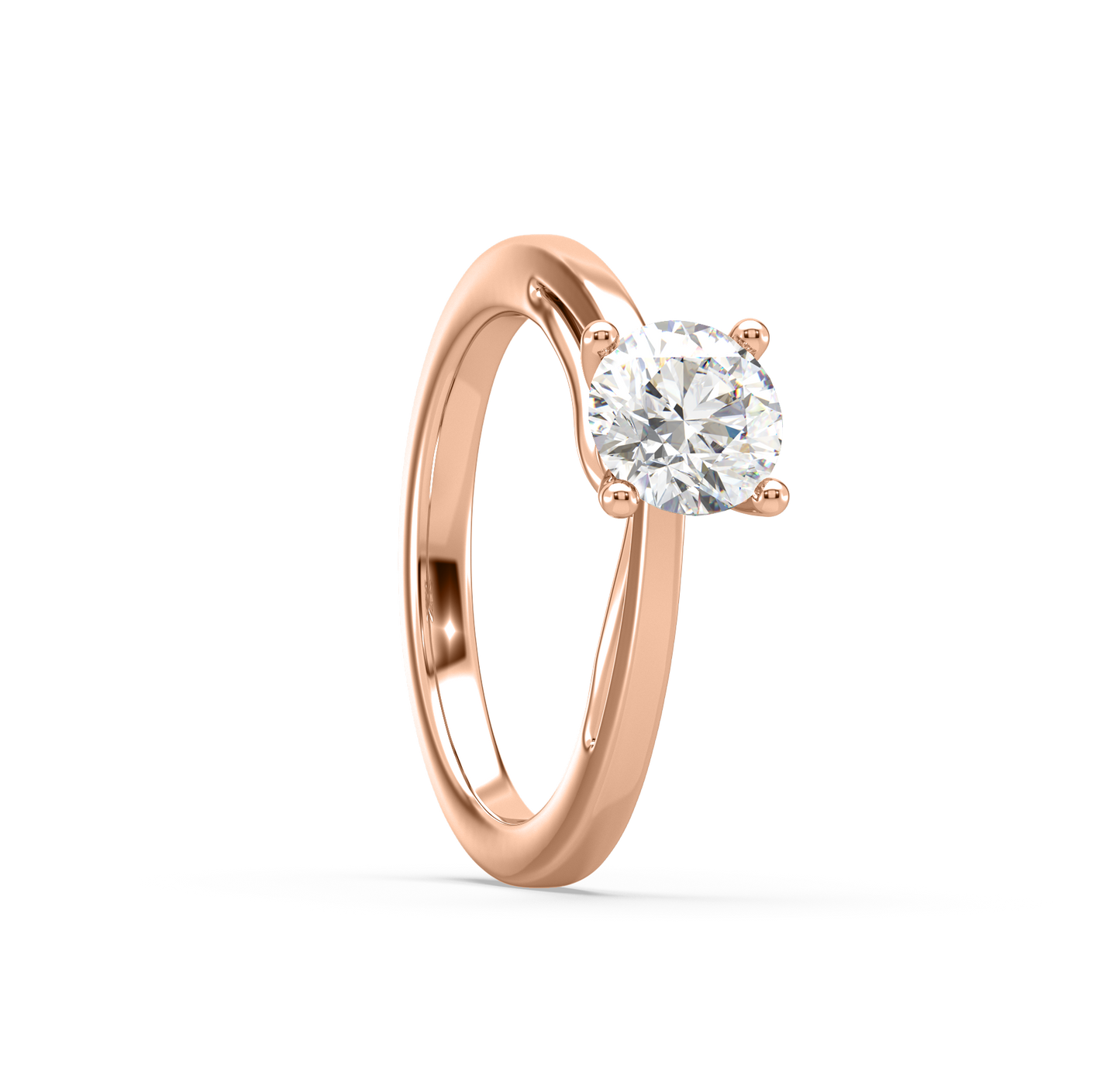 Cora Solitaire Diamond Ring