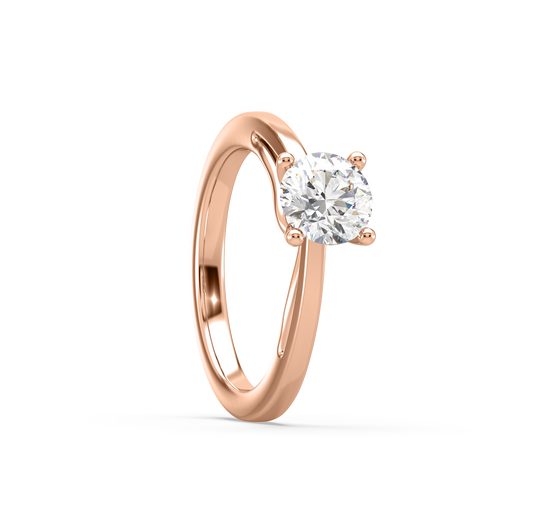 Cora Solitaire Diamond Ring