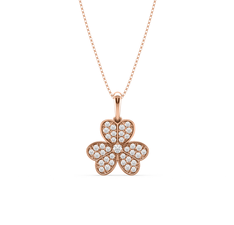 Clover Diamond Necklace – Nicole Rose Fine Jewelry