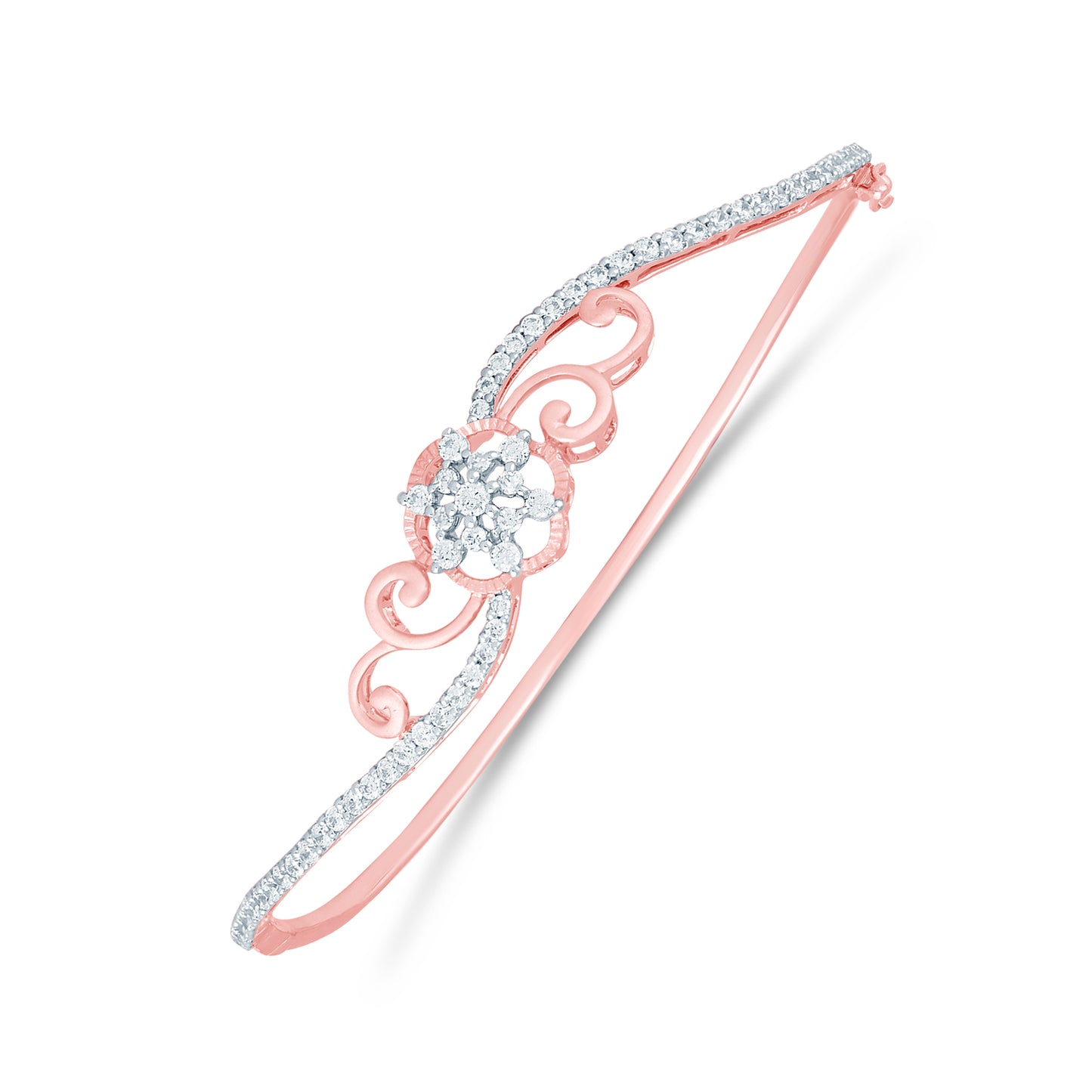 Couronne Diamond Bangle Bracelet