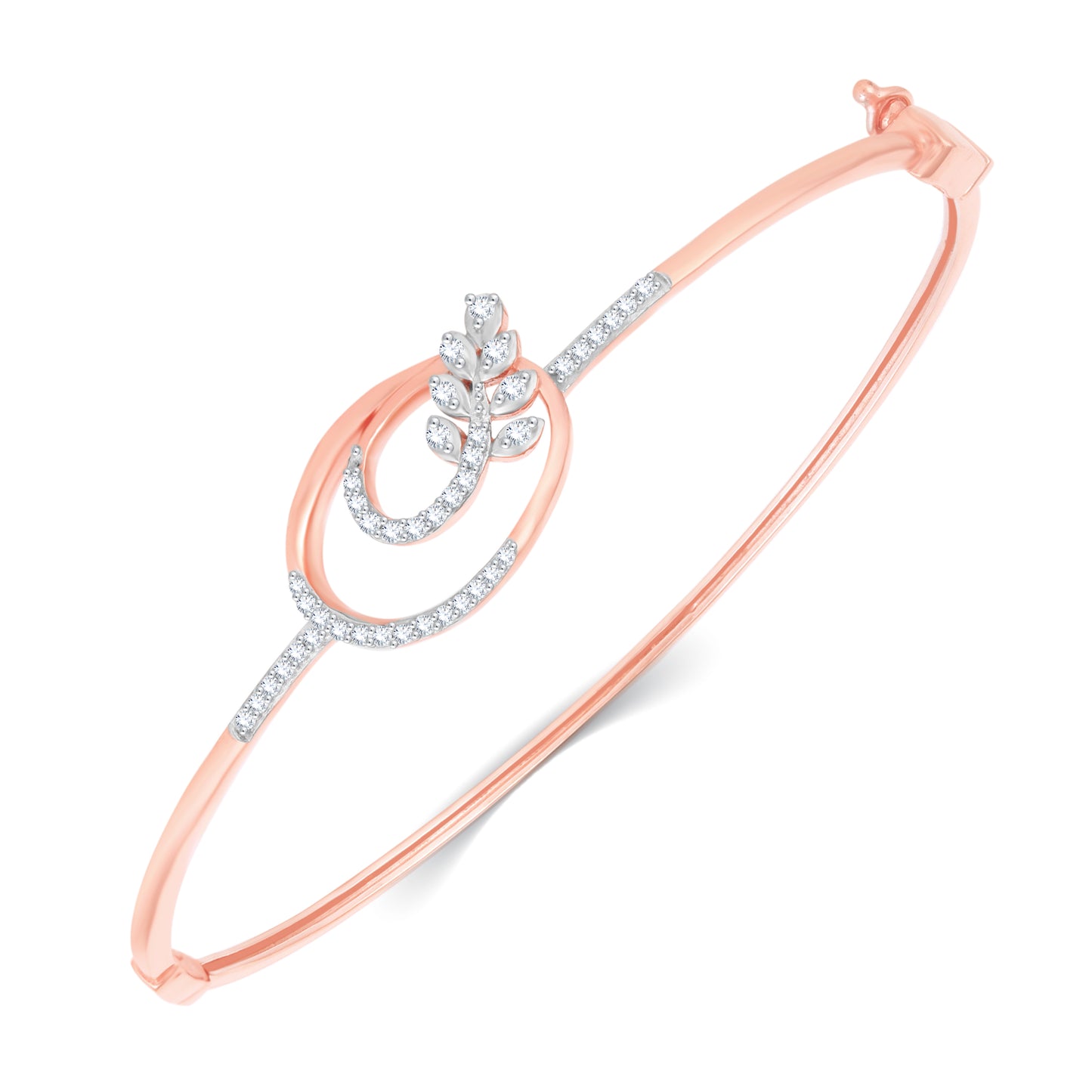 Diamond Bracelet for her in Rose Gold - DBF22057-2.5