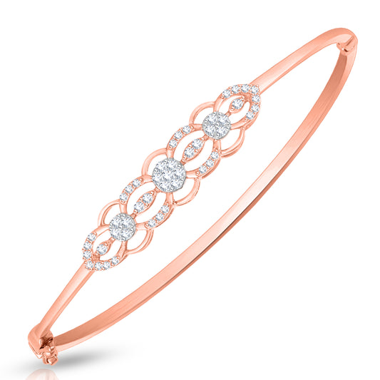 Diamond Bracelet for her in Rose Gold DBF22070