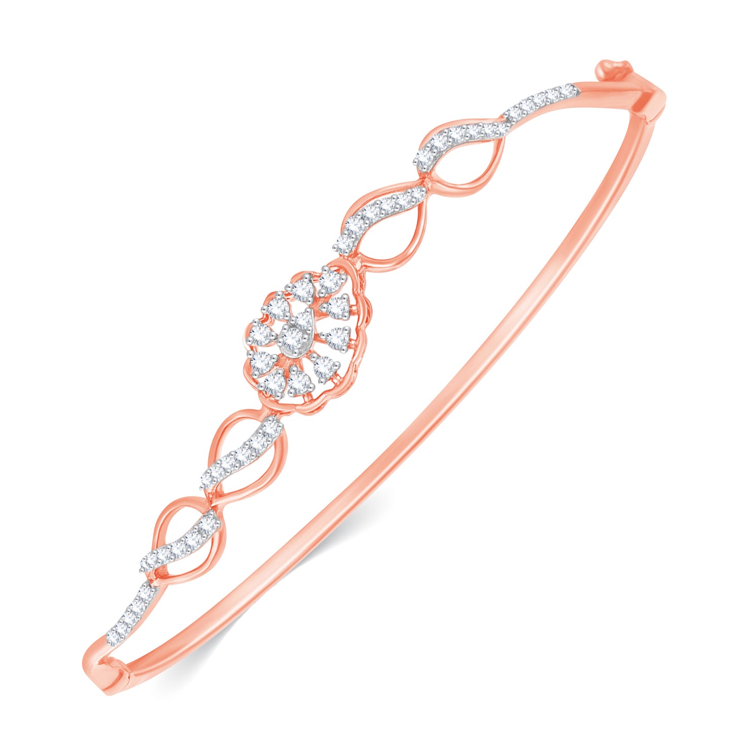 Diamond Bracelet for her in Rose Gold DBF22081