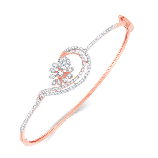 Diamond Bracelet for her in Rose Gold DBF22084