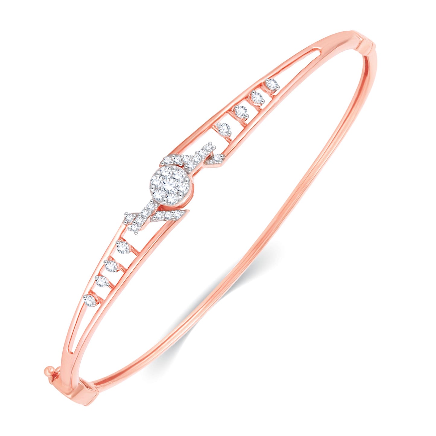 Diamond Bracelet for her in Rose Gold DBF22085