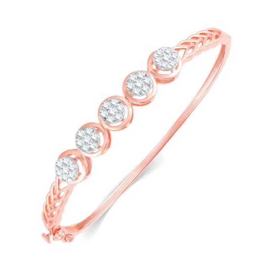 Diamond Bracelet for her in Rose Gold DBF22089