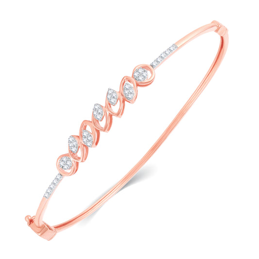 Diamond Bracelet for her in Rose Gold DBF22092