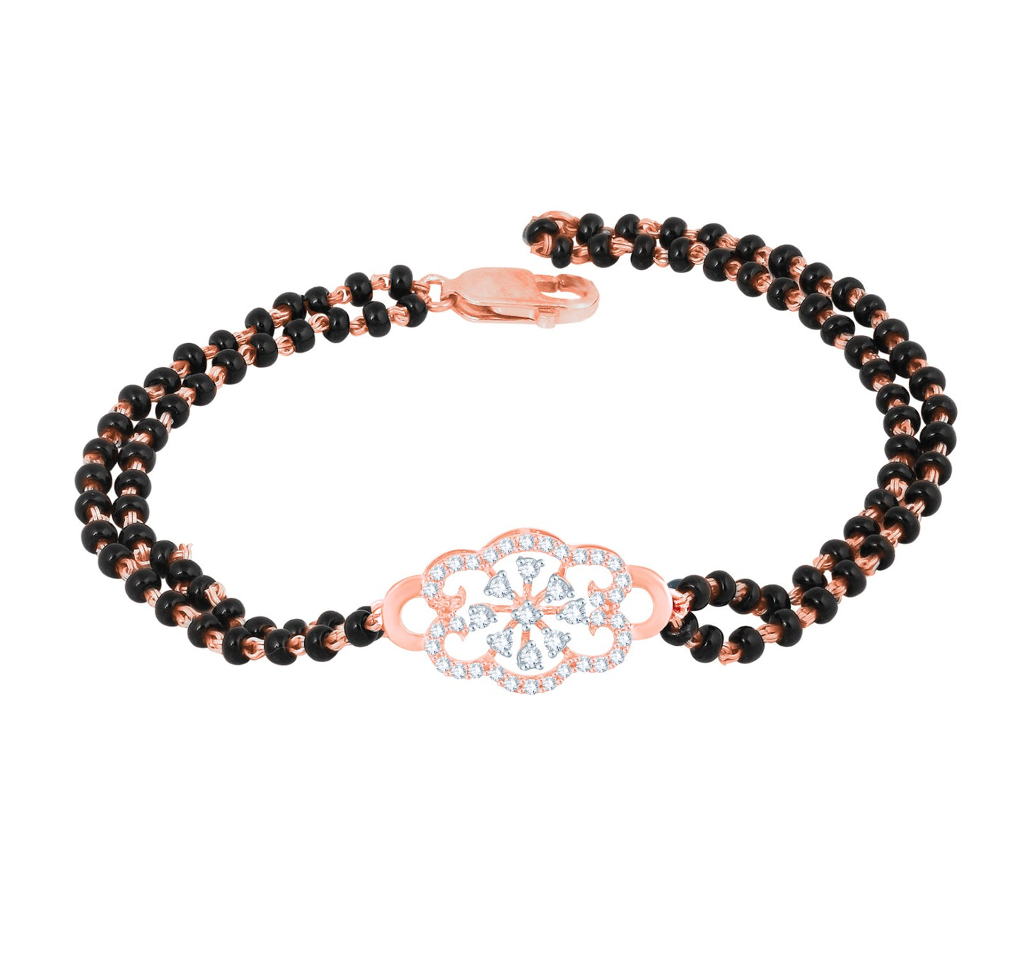 Diamond Bracelet for her in Rose Gold - DBR22007-7