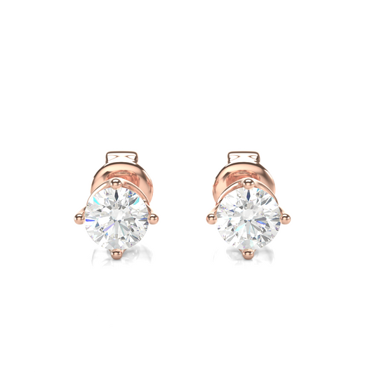 Jackie Diamond Stud Earrings