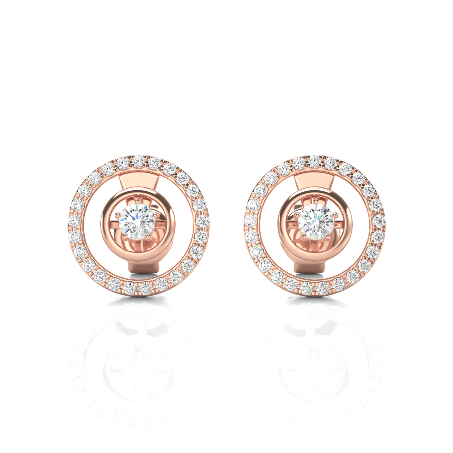 Amelia Diamond Stud Earrings