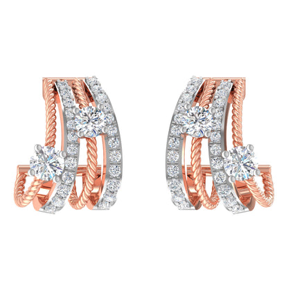 Klara J Bali Diamond Earrings