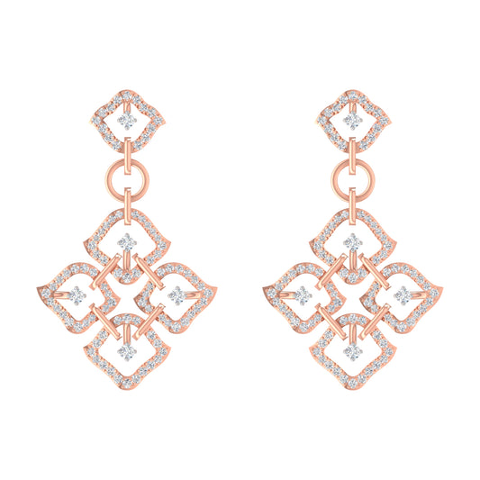 Malin Diamond Dangler Earrings