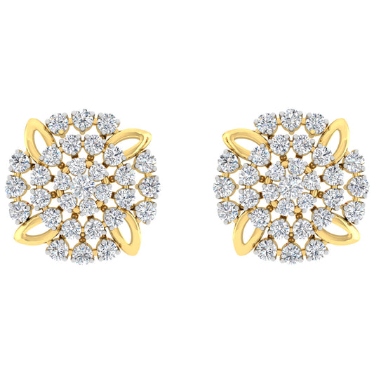 Agneta Diamond Stud Earrings