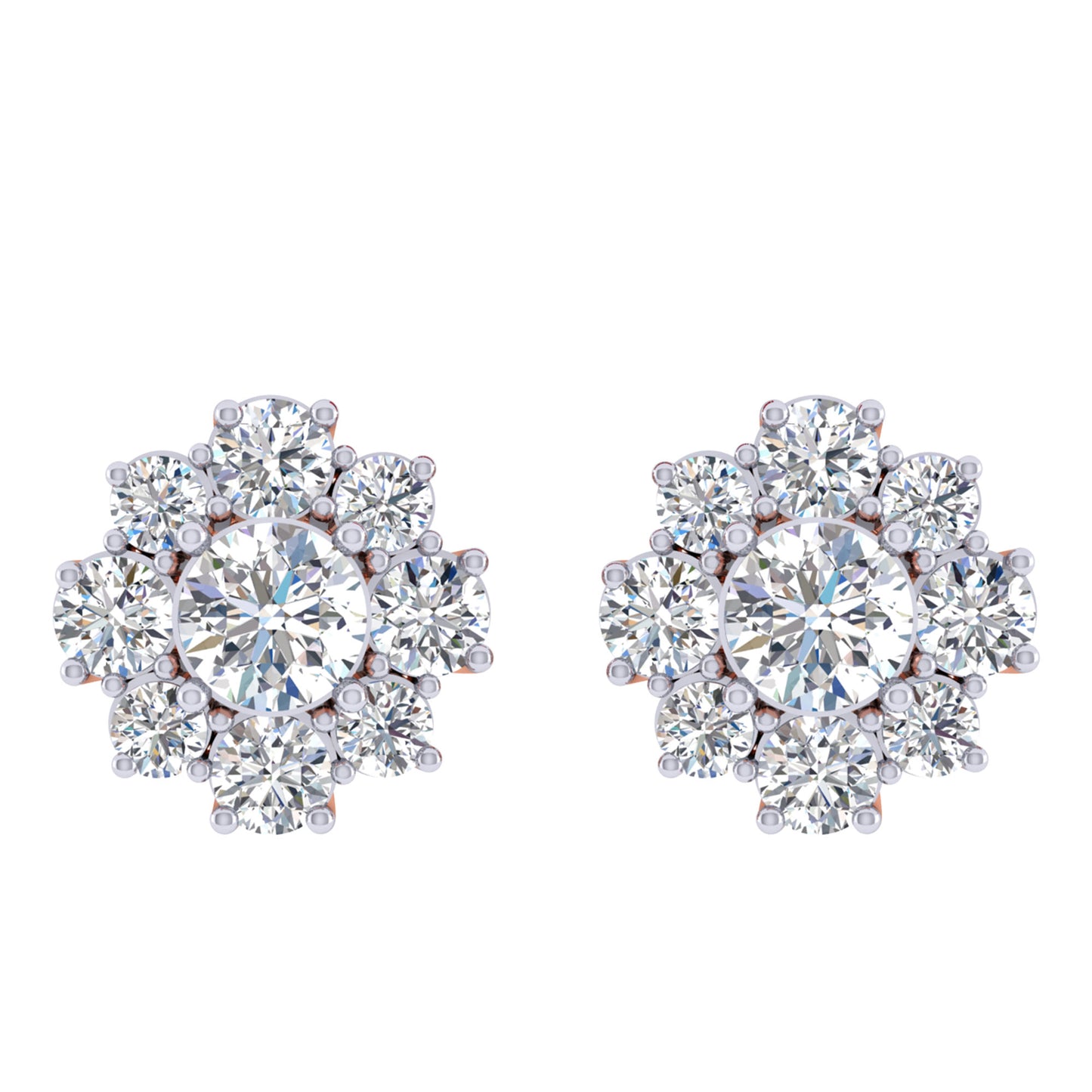 Rebekah Diamond Stud Earrings