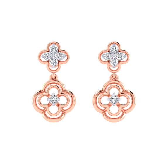 Aline Diamond Dangler Earrings