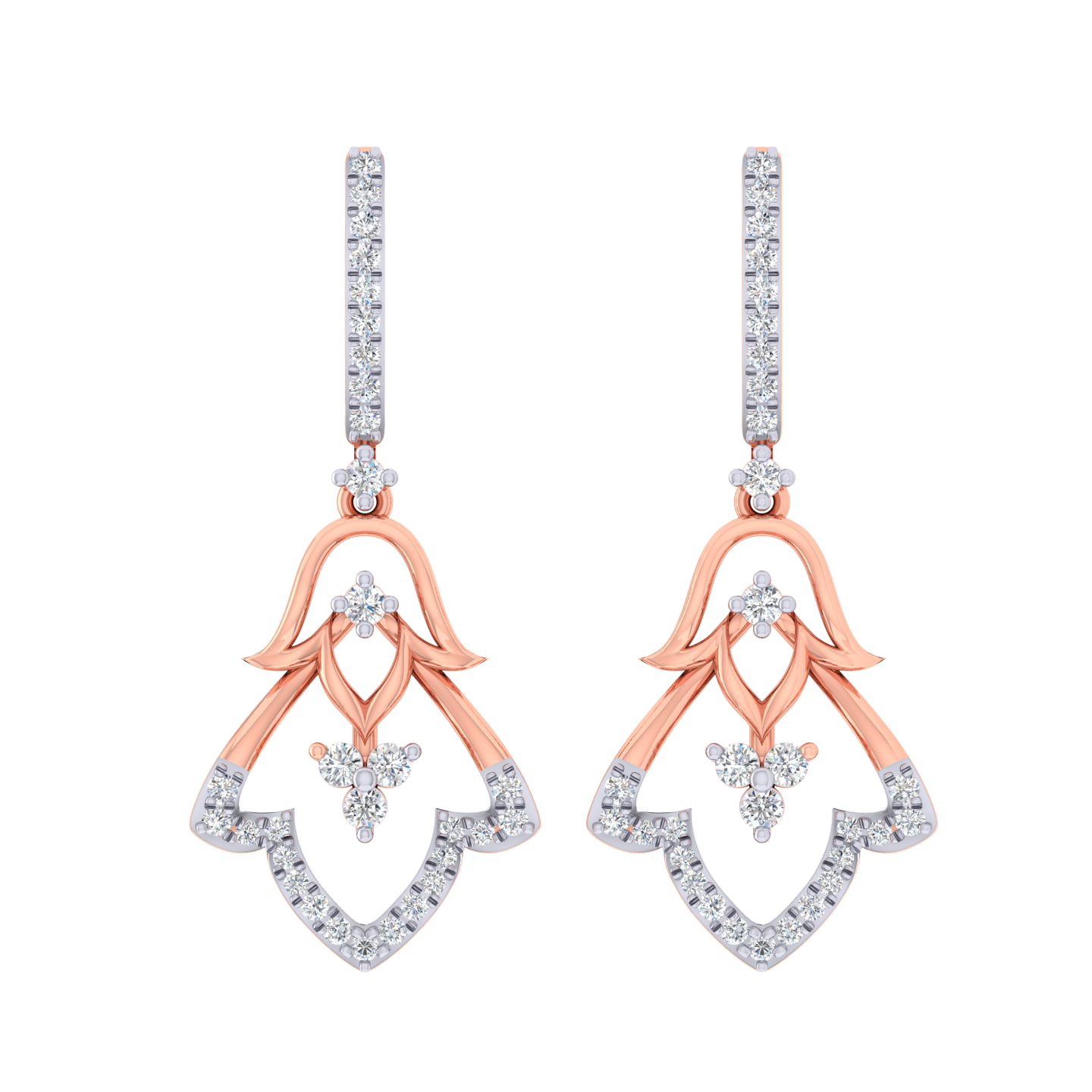 Nicole Diamond Dangler Earrings