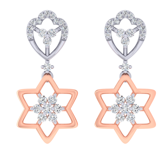 Amelie Diamond Dangler Earrings