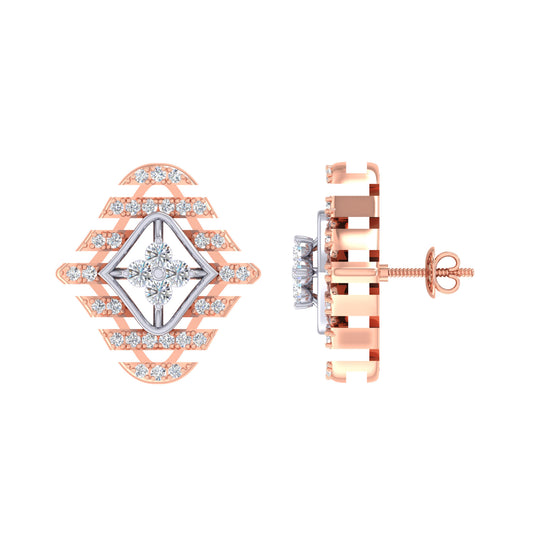 Jessica Diamond Stud Earrings