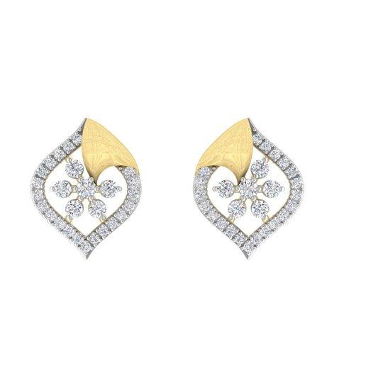 Ebonny Diamond Stud Earrings