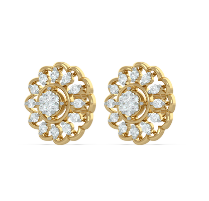 Presley Diamond Stud Earrings