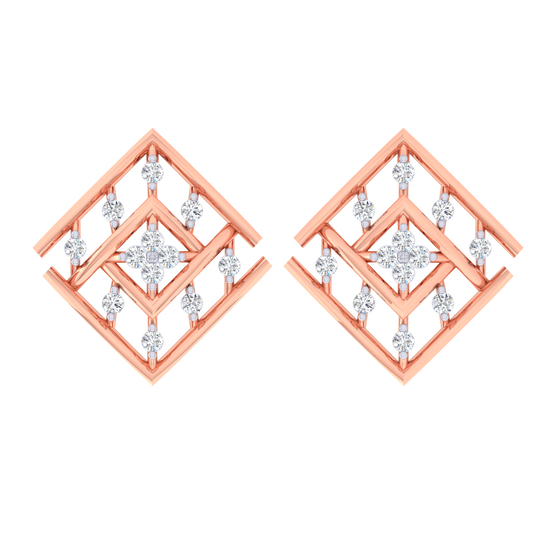 Madisyn Diamond Stud Earrings