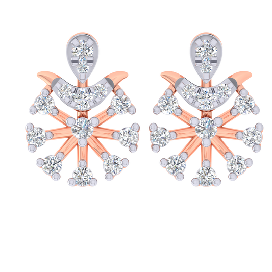Pia Diamond Stud Earrings