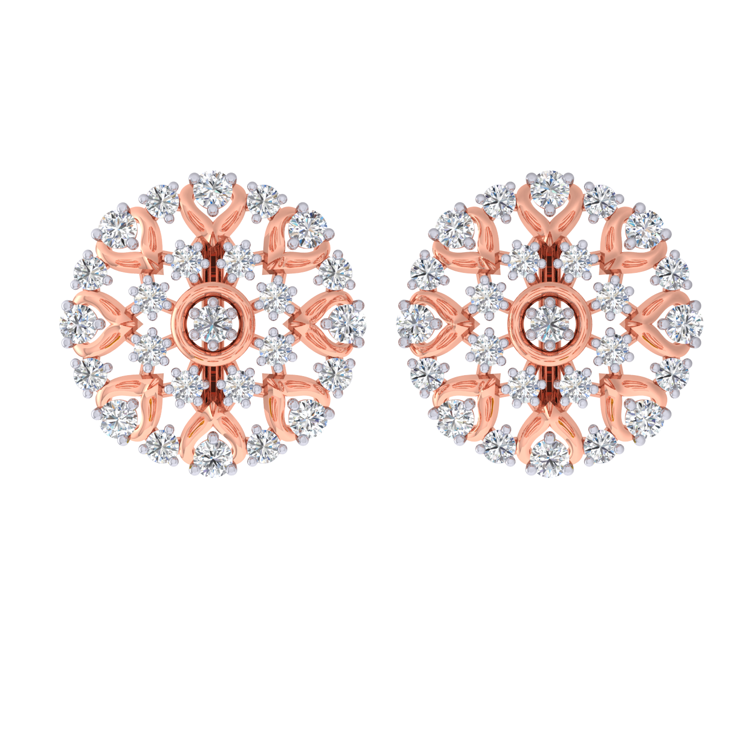 Anaika Diamond Stud Earrings