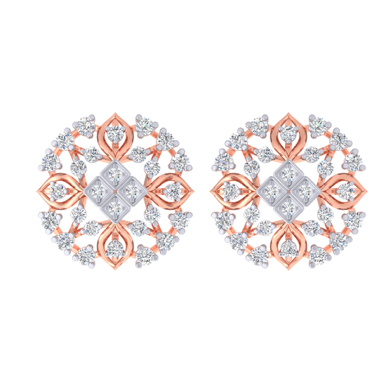 Nayna Diamond Stud Earrings