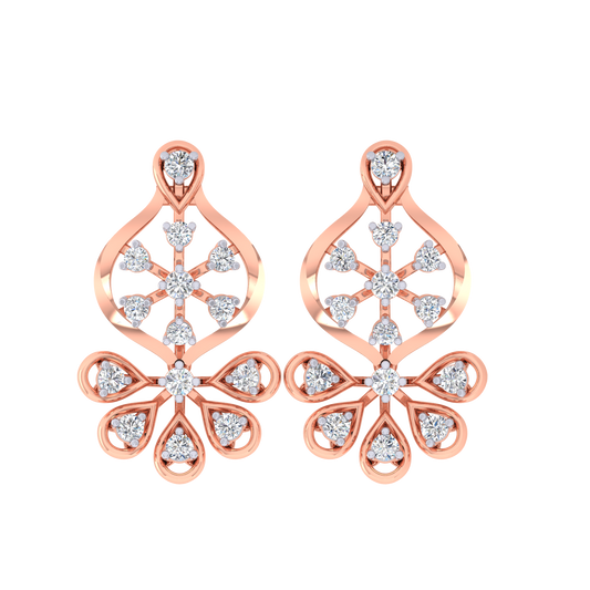 Mesa Diamond Dangler Earrings