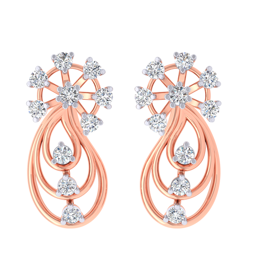 Lyesha Diamond Stud Earrings