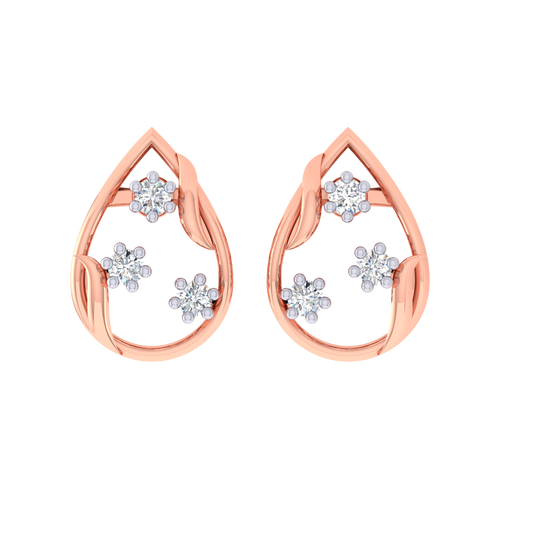 Haifa Diamond Stud Earrings